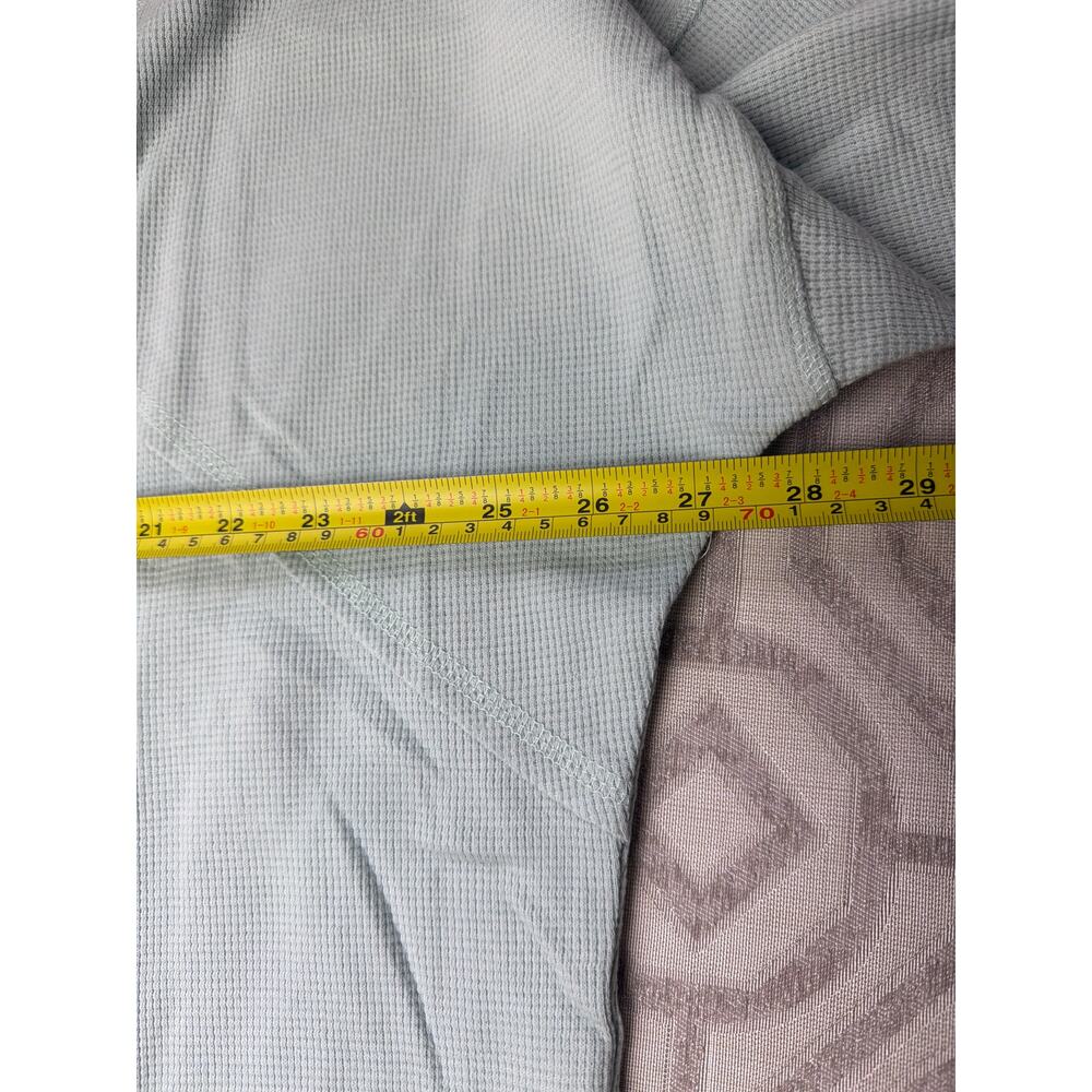 Perch by‎ Blu Pepper Women’s Top Size 2XL Light Blue Long Sleeve Henley NWOT - Picture 6 of 7